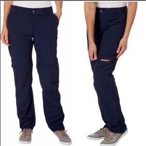 NWT COLUMBIA PFG Palm Peak Convertible Pants 12 SHORT